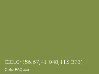 CIELCh 56.67,41.048,115.373 Color Image