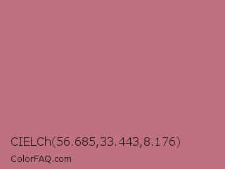 CIELCh 56.685,33.443,8.176 Color Image