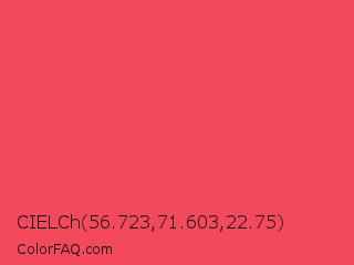 CIELCh 56.723,71.603,22.75 Color Image