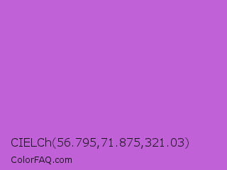 CIELCh 56.795,71.875,321.03 Color Image