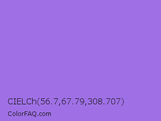 CIELCh 56.7,67.79,308.707 Color Image