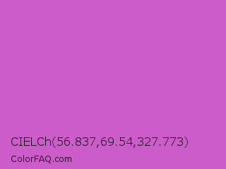 CIELCh 56.837,69.54,327.773 Color Image