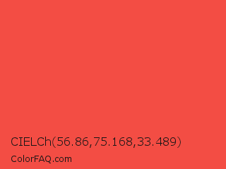 CIELCh 56.86,75.168,33.489 Color Image