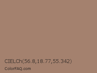 CIELCh 56.8,18.77,55.342 Color Image