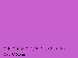 CIELCh 56.911,69.54,325.026 Color Image