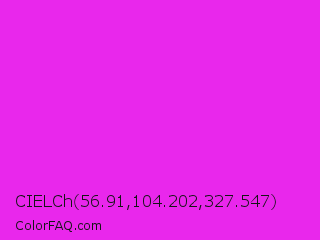 CIELCh 56.91,104.202,327.547 Color Image
