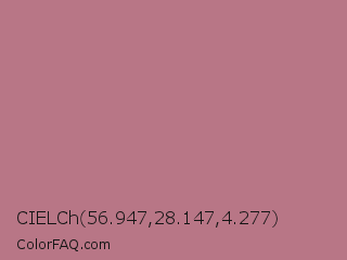 CIELCh 56.947,28.147,4.277 Color Image