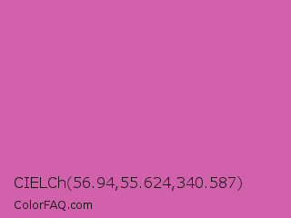 CIELCh 56.94,55.624,340.587 Color Image
