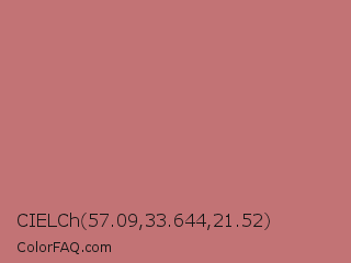 CIELCh 57.09,33.644,21.52 Color Image