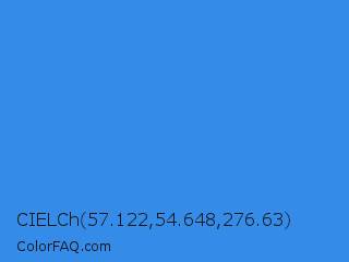 CIELCh 57.122,54.648,276.63 Color Image