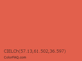 CIELCh 57.13,61.502,36.597 Color Image