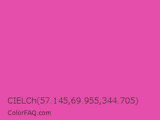 CIELCh 57.145,69.955,344.705 Color Image