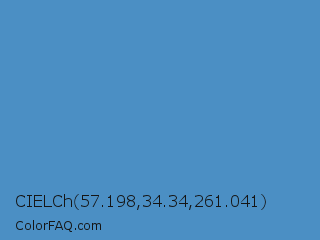 CIELCh 57.198,34.34,261.041 Color Image