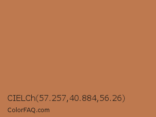 CIELCh 57.257,40.884,56.26 Color Image