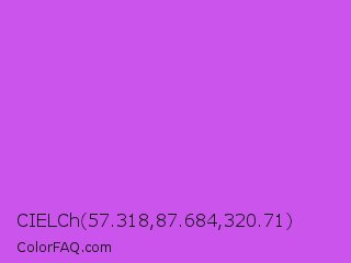 CIELCh 57.318,87.684,320.71 Color Image
