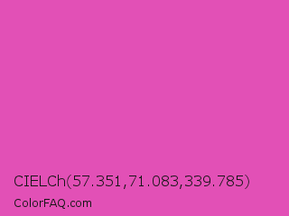 CIELCh 57.351,71.083,339.785 Color Image