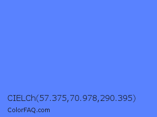 CIELCh 57.375,70.978,290.395 Color Image