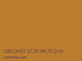 CIELCh 57.37,53.69,70.214 Color Image