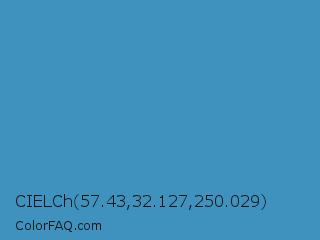 CIELCh 57.43,32.127,250.029 Color Image