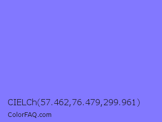 CIELCh 57.462,76.479,299.961 Color Image
