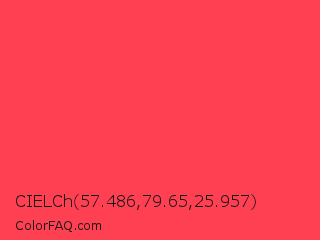 CIELCh 57.486,79.65,25.957 Color Image