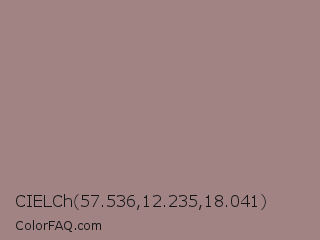 CIELCh 57.536,12.235,18.041 Color Image
