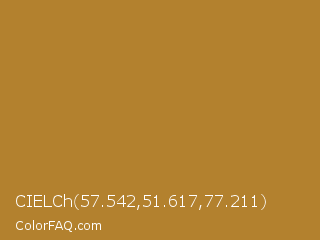 CIELCh 57.542,51.617,77.211 Color Image