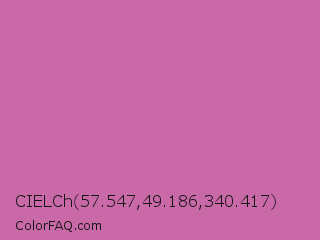 CIELCh 57.547,49.186,340.417 Color Image