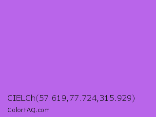 CIELCh 57.619,77.724,315.929 Color Image