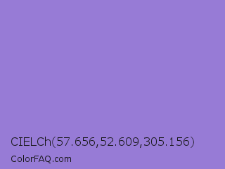 CIELCh 57.656,52.609,305.156 Color Image