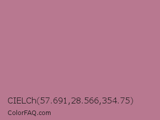 CIELCh 57.691,28.566,354.75 Color Image