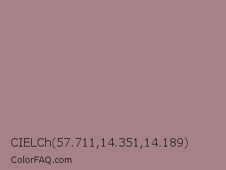 CIELCh 57.711,14.351,14.189 Color Image