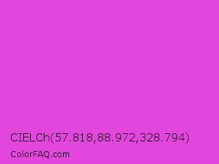 CIELCh 57.818,88.972,328.794 Color Image