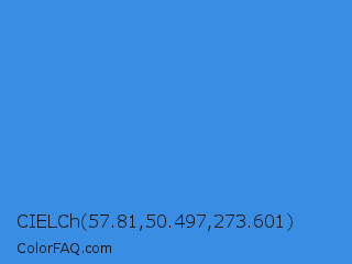 CIELCh 57.81,50.497,273.601 Color Image