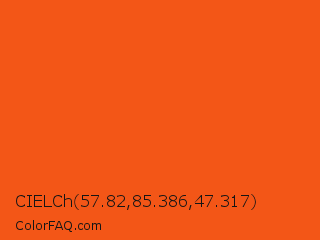 CIELCh 57.82,85.386,47.317 Color Image