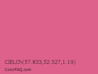 CIELCh 57.833,52.527,1.19 Color Image