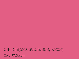 CIELCh 58.039,55.363,5.803 Color Image