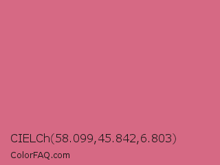 CIELCh 58.099,45.842,6.803 Color Image