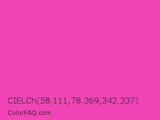 CIELCh 58.111,78.369,342.337 Color Image