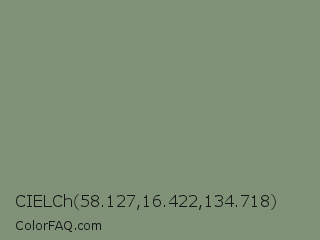 CIELCh 58.127,16.422,134.718 Color Image