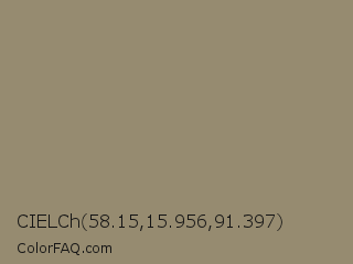 CIELCh 58.15,15.956,91.397 Color Image