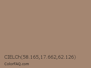 CIELCh 58.165,17.662,62.126 Color Image