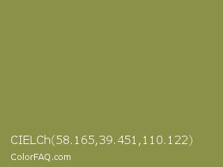 CIELCh 58.165,39.451,110.122 Color Image