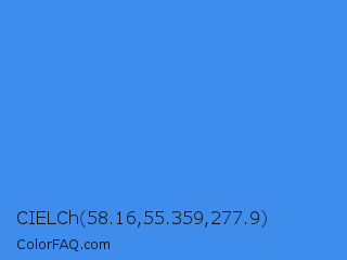 CIELCh 58.16,55.359,277.9 Color Image