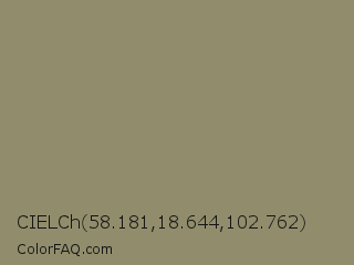 CIELCh 58.181,18.644,102.762 Color Image