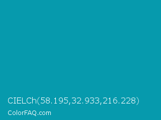 CIELCh 58.195,32.933,216.228 Color Image