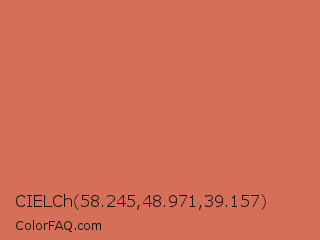 CIELCh 58.245,48.971,39.157 Color Image