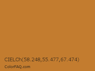 CIELCh 58.248,55.477,67.474 Color Image