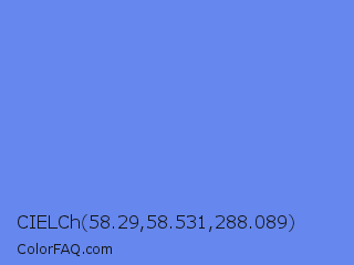 CIELCh 58.29,58.531,288.089 Color Image