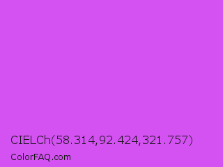 CIELCh 58.314,92.424,321.757 Color Image